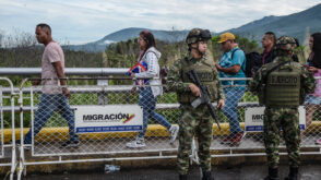 Puente fronterizo entre Colombia y Venezuela
