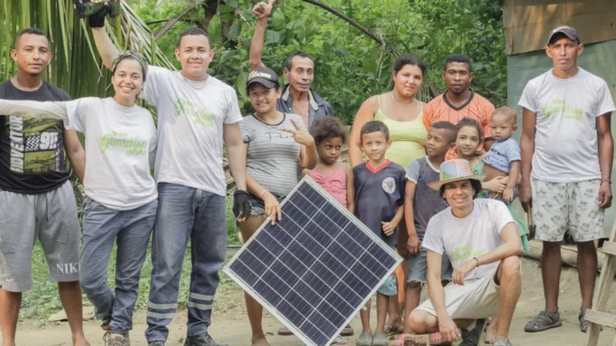 Solar Crowd en la Guajira
