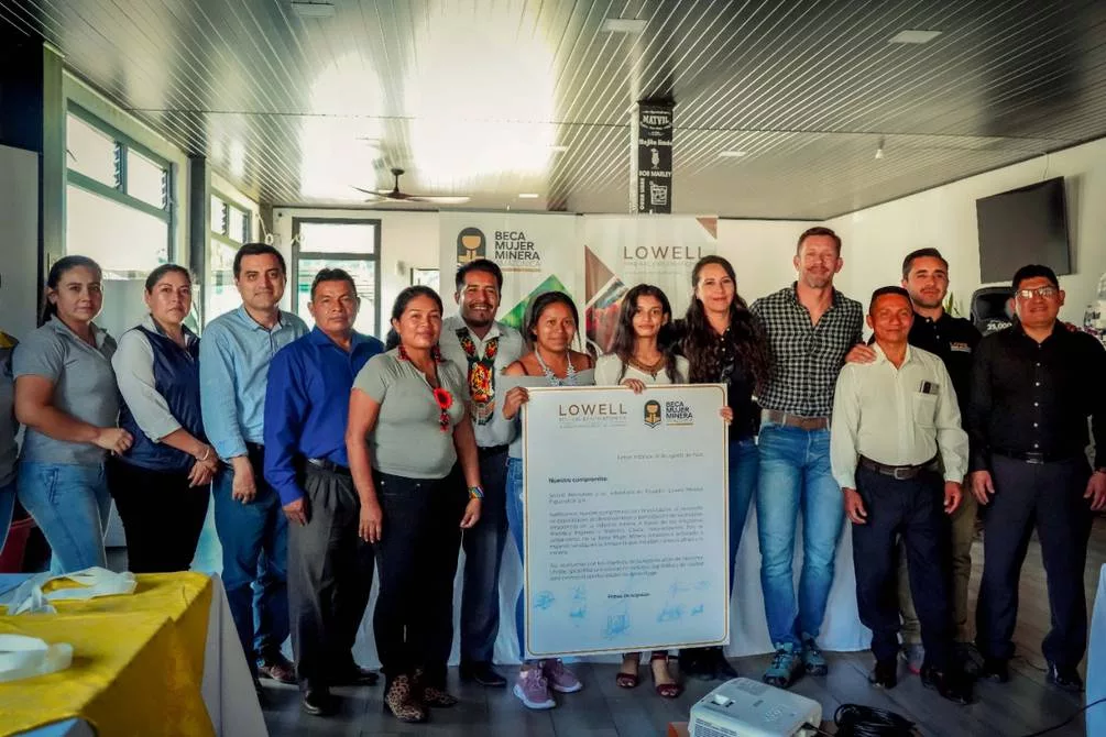 La industria minera en Ecuador aplica varias iniciativas en el ámbito de capacitación y educación en las comunidades cercanas a su actividad.