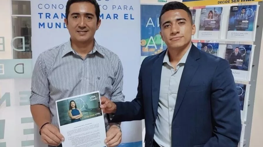Como beneficio, la UTPL otorgó a los tres emprendedores seleccionados un descuento del 100% del valor la matrícula correspondiente.
