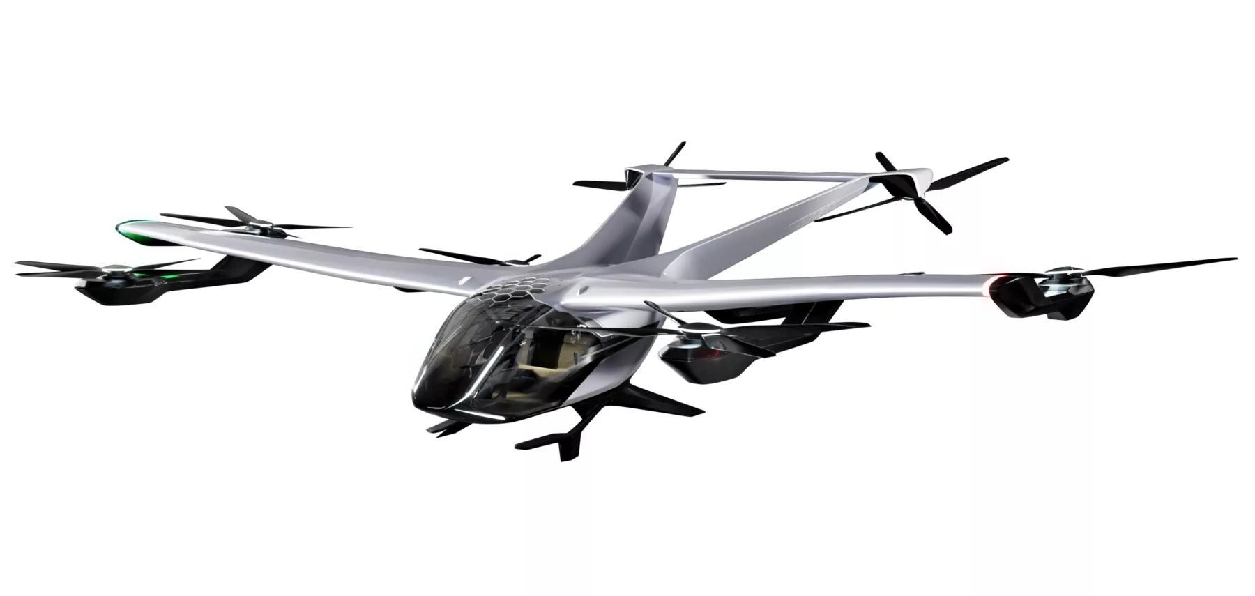 CityAirbus NextGen tiene un radio de acción de 80 kilómetros y una velocidad de crucero de 120 kilómetros por hora.