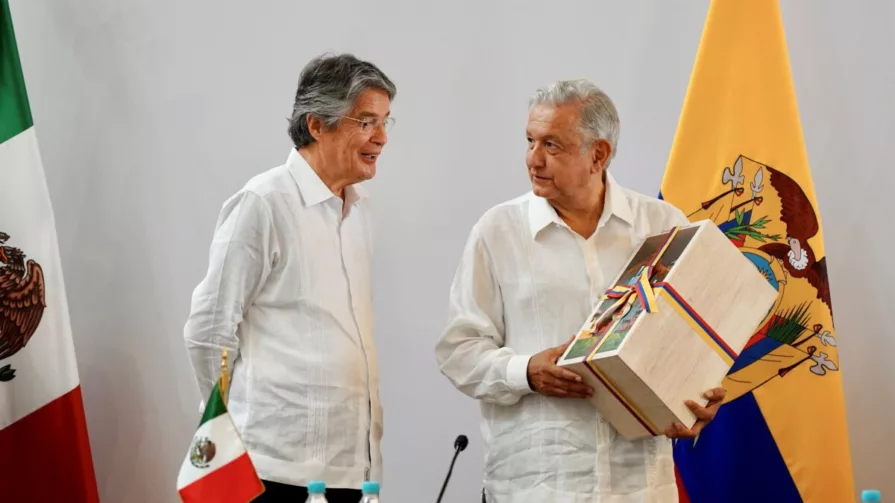 México reiteró su apoyo para que Ecuador "ingrese a la Alianza del Pacífico como miembro de pleno derecho y refrenda su compromiso para que inicie el proceso de adhesión en cuanto se cierre la negociación bilateral".