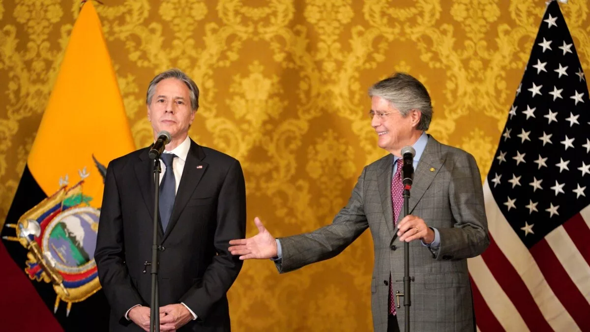 El presidente Lasso y una comitiva de 11 funcionarios viajaron a Estados Unidos.