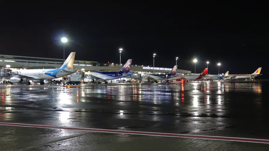 La terminal aérea tuvo un tráfico de pasajeros equivalente a 86,4% de la cifra de 2019. En ese año, volaron más de cinco millones de personas.
