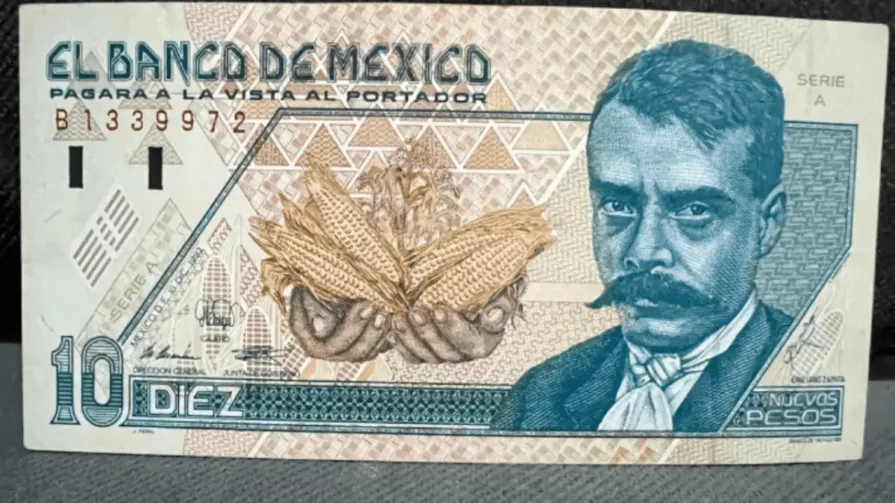 Billete de Zapata dejó de producirse a inicios de los 2000.